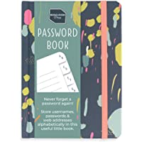 Los mejores  - Boxclever Press Password Book. Libreta con índice alfabético. A-Z libreta pequeña para guardar nombres de usuario…